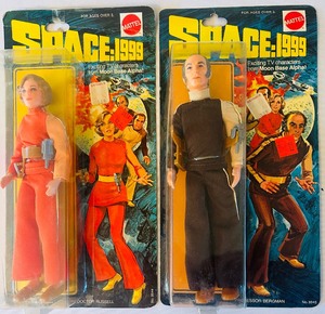 lot 102 image: LR Space 99 Carded Action Figures
