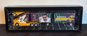 lot 264 image: Randall Cunningham Minnesota Vikings NFL Teammates Series 2 180 Scale Die-Cast Semi Truck Model