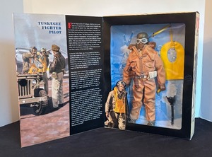 lot 297 image: Vintage GI Joe Classic Collection Tuskegee Fighter Pilot Doll