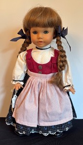 lot 345 image: Engel-Puppen Handcrafted German Doll with Braided Hair