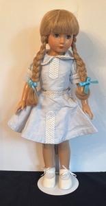 lot 495 image: Vintage Effanbee American Children Doll with Braided Hair