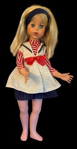 lot 515 image: Vintage Eegee Puppetrina Doll with Original Outfit
