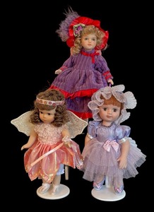 lot 518 image: Collection of Three Petite Dolls one by Cameo Kids