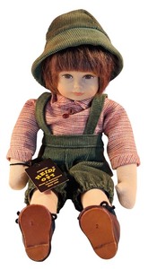 lot 423 image: Vintage Heidi Ott Boy Doll with Corduroy Outfit, Number 4084