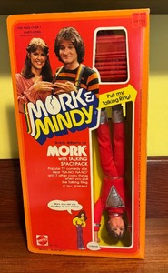 lot 23D image: Mork & Mindy Mork Talking Doll with Spacepack in Original Box