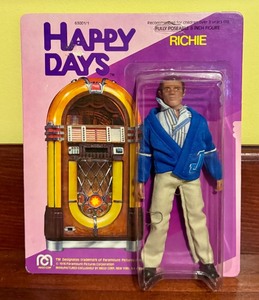 lot 25D image: Mego 1976 Happy Days Richie 8 Inch Action Figure Sealed on Card