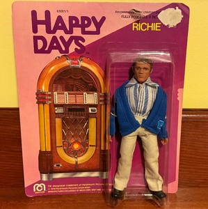 lot 32D image: Factory-Sealed Happy Days Richie Action Figure Mego 1977