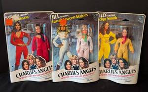 lot 213 image: Vintage Hasbro Charlies Angels Dolls