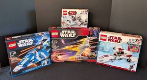 lot 223 image: Four Lego Star Wars Building Sets
