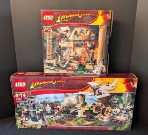 lot 230A image: Pair of LEGO Indiana Jones Building Sets