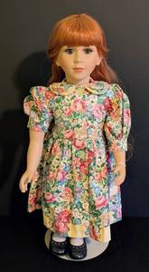 lot 555 image: My Twinn Red Hair Doll