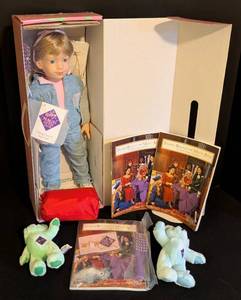 lot 568 image: Magic Attic Club Allison Doll and Accessories