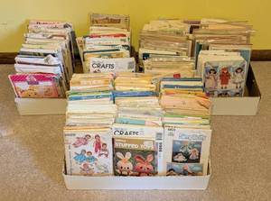 lot 594 image: Large Variety of Doll and Craft Patterns