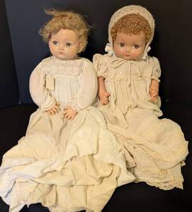 lot 635 image: Pair of Vintage Effanbee Dolls