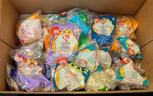 lot 645 image: McDonalds Happy Meal Toys Including TY and Babe