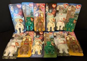 lot 644 image: Mcdonalds TY Teenie Beanie Bears
