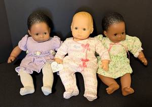 lot 652 image: Three American Girl Bitty Baby Dolls