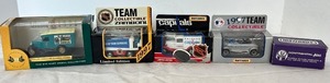 lot 110N image: Collection of 5 Diecast Sports Vehicles Matchbox and White Rose Collectibles