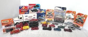 lot 114N image: Collection of Matchbox, Hot Wheels, and Corgi Die-Cast Toy Cars and Trucks - Carded and Loose