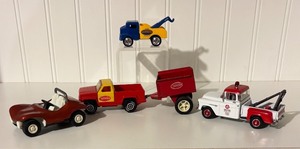 lot 661R image: LL - Collection of 5 Die-Cast Model Cars and Trucks by Ertl, Tonka and Maisto