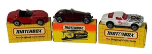 lot 741R image: LL - Set of 3 Matchbox Collectible Cars with Original Boxes