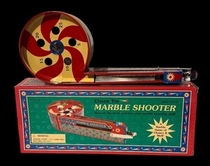 lot 756R image: LL - Schylling Classic Tin Marble Shooter