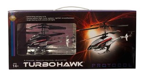 lot 768R image: LL - Protocol TurboHawk 3-Channel Remote Control Helicopter