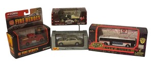 lot 773R image: LL - Collection of 4 Die-Cast Vehicle Replicas with Original Packaging