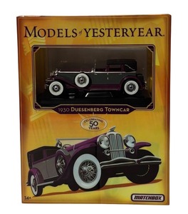 lot 791R image: LL - Matchbox Models of Yesteryear 1930 Duesenberg Town Car