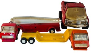 lot 700H image: DR - Collection of Vintage Tonka Toy Trucks Assorted Styles