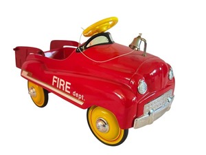 lot 57X image: LR - XONEX Limited Edition Fire Dept Pedal Car 13 Scale Diecast Model