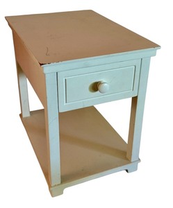 lot 69X image: LR - Vintage American Girl Doll White Dreamy Nightstand