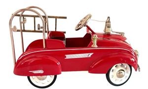 lot 82X image: K - Limited Edition Kiddie Car Classic Fire Truck Pedal Car by Steelcraft