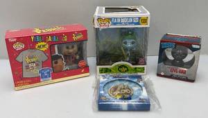 lot 5 image: Misc. Collectible FUNKO Pops Including FLINTSTONES & More (NIB)