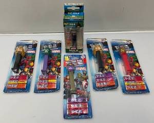 lot 12 image: Misc. Collectible PEZ Marvel (NEW OLD STOCK)