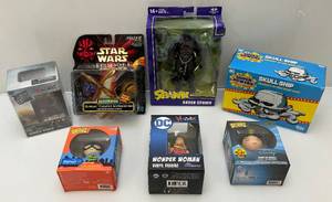 lot 40 image: Misc. Collectible Action Figures Including SPAWN And More (NIP)