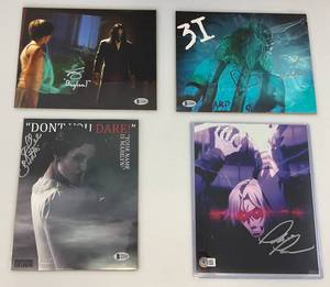 lot 41 image: Misc. BECKETT Autographed Photos With COS
