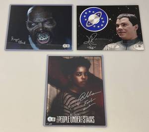 lot 43 image: Misc. BECKETT Autographed Photos With COS