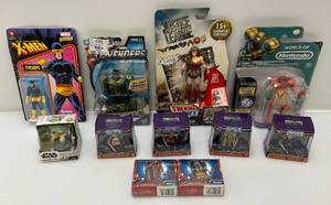 lot 51 image: Misc. Collectible  Action Figures Including Wonder Woman & More (NIB)