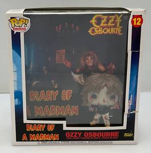 lot 74 image: FUNKO Pop Diary Of A Madman OZZy Osborne Figurine (Factory Sealed) Box A Little Beat Up