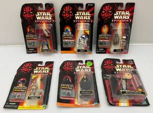 lot 107 image: Misc. STAR WARS EPISODE I Action Figures (NIP) Some Bubbles Yellowed