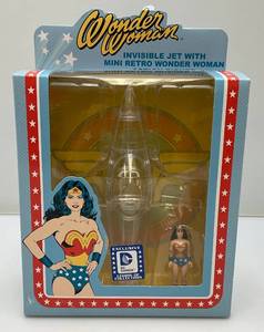 lot 116 image: Funko Miniature Retro Wonder Woman With Invisible Jet (NIB)
