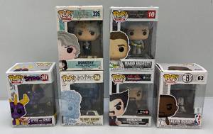 lot 168 image: Misc. FUNKO Pop Collectible Figures Including SPYRO & SPARK & more (NIB)