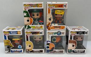 lot 174 image: Misc. FUNKO Pop Collectible Figures Including Dragonball Z & more (NIB)