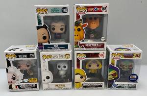 lot 175 image: Misc. FUNKO Pop Collectible Figures Including Villains (Cruella De Vil & more (NIB)
