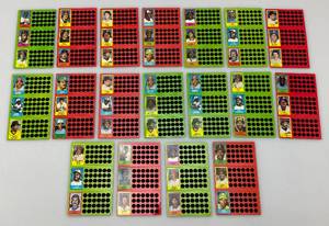 lot 187 image: 1981 Topps Scratch-Off Baseball Cards