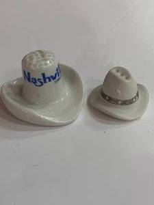 lot 67 image: 2 Cowboy Hat Thimbles