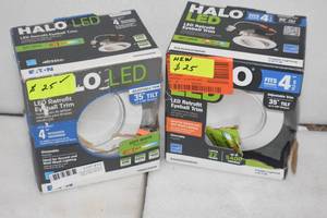 lot 10 image: LED Retrofit Eyeball Trim