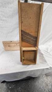 lot 27 image: Wooden CabbageKraut Cutter in Good Condition
