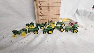 lot 39 image: 187 Miniature John Deere Toys along with Ertl Square Baler Miniature